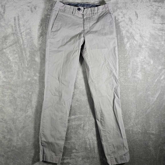 Lands' End Chinos Pants Straight Fit Casual Everyday‎ Khaki Size 30 - Picture 1 of 7